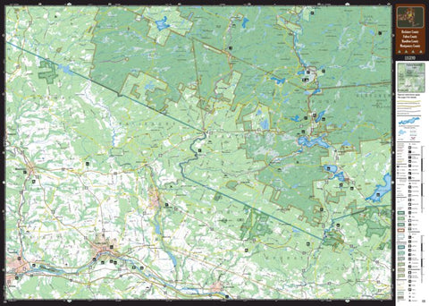 Eastern NY All-Outdoors Atlas & Field Guide pg. 124-125