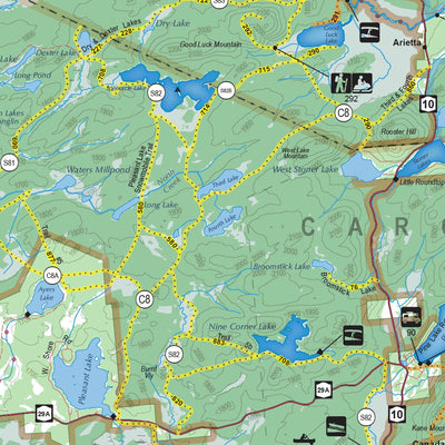 Eastern NY All-Outdoors Atlas & Field Guide pg. 124-125