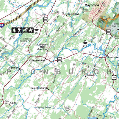 Eastern NY All-Outdoors Atlas & Field Guide pg. 164-165