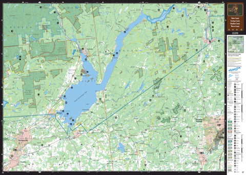 Eastern NY All-Outdoors Atlas & Field Guide pg. 126-127