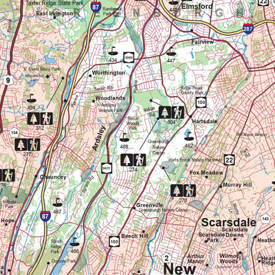 Eastern NY All-Outdoors Atlas & Field Guide pg. 170-171