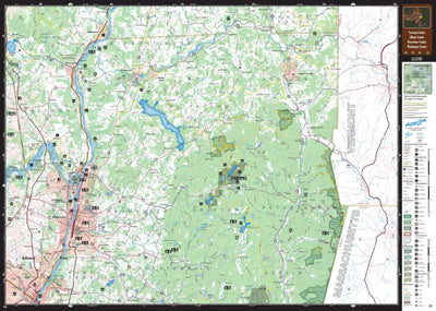 Eastern NY All-Outdoors Atlas & Field Guide pg. 136-137
