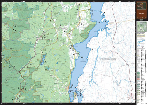 Eastern NY All-Outdoors Atlas & Field Guide pg. 104-105