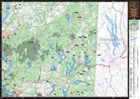Eastern NY All-Outdoors Atlas & Field Guide pg. 166-167