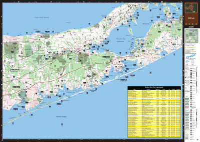 Eastern NY All-Outdoors Atlas & Field Guide pg. 182-183
