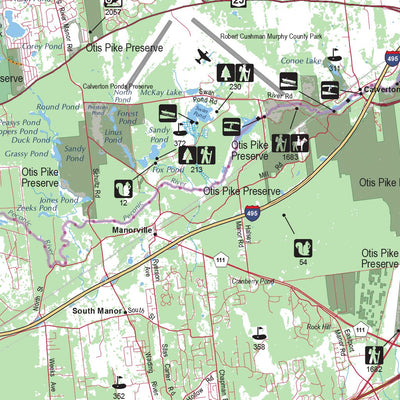 Eastern NY All-Outdoors Atlas & Field Guide pg. 182-183