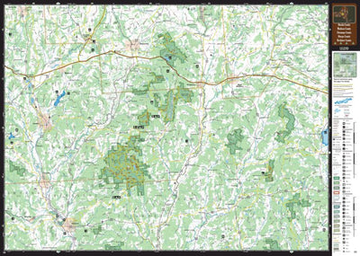 Eastern NY All-Outdoors Atlas & Field Guide pg. 130-131