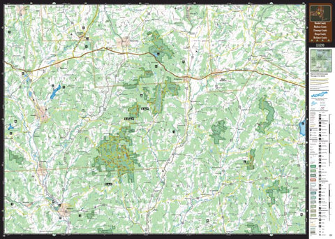 Eastern NY All-Outdoors Atlas & Field Guide pg. 130-131
