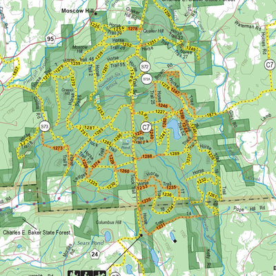 Eastern NY All-Outdoors Atlas & Field Guide pg. 130-131