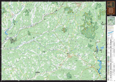 Eastern NY All-Outdoors Atlas & Field Guide pg. 140-141