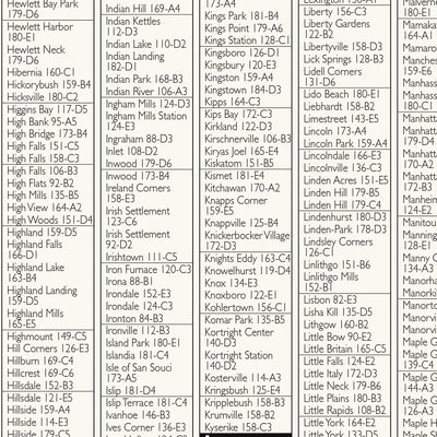 Eastern NY All-Outdoors Atlas & Field Guide pg. 186-187