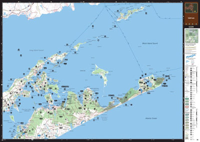 Eastern NY All-Outdoors Atlas & Field Guide pg. 184-185
