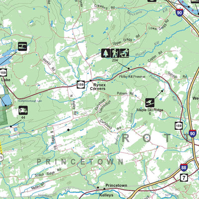 Eastern NY All-Outdoors Atlas & Field Guide pg. 134-135