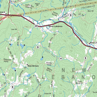 Eastern NY All-Outdoors Atlas & Field Guide pg. 144-145