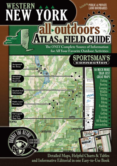 Western NY All-Outdoors Atlas & Field Guide pg. 000 Cover