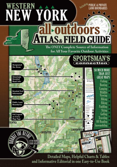Western NY All-Outdoors Atlas & Field Guide pg. 000 Cover