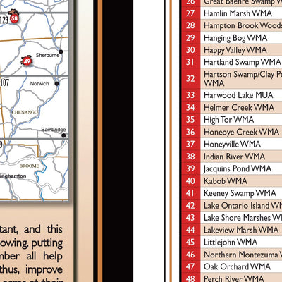 Western NY All-Outdoors Atlas & Field Guide pg. 020-021