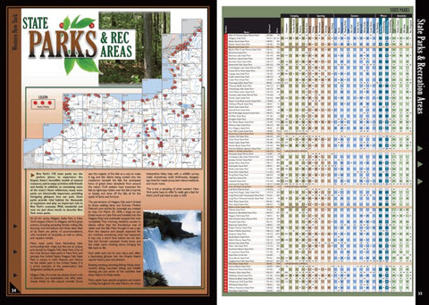 Western NY All-Outdoors Atlas & Field Guide pg. 034-035