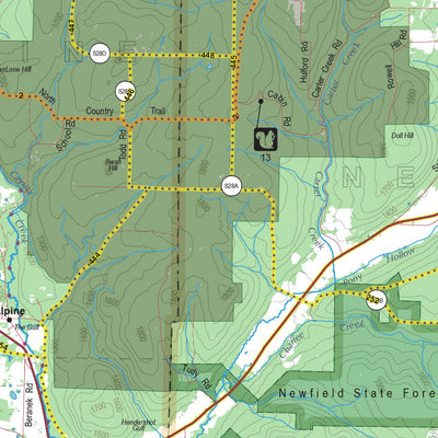 Western NY All-Outdoors Atlas & Field Guide pg. 102-103