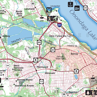 Western NY All-Outdoors Atlas & Field Guide pg. 134-135