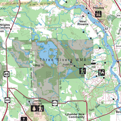 Western NY All-Outdoors Atlas & Field Guide pg. 148-149
