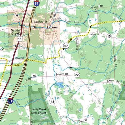 Western NY All-Outdoors Atlas & Field Guide pg. 154-155