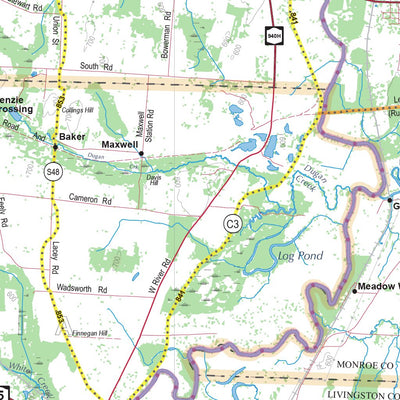 Western NY All-Outdoors Atlas & Field Guide pg. 128-129