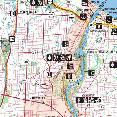 Western NY All-Outdoors Atlas & Field Guide pg. 142-143