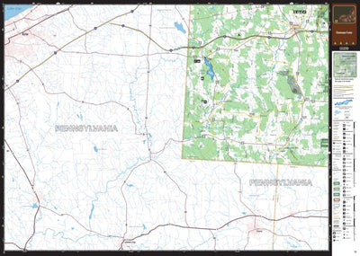 Western NY All-Outdoors Atlas & Field Guide pg. 072-073