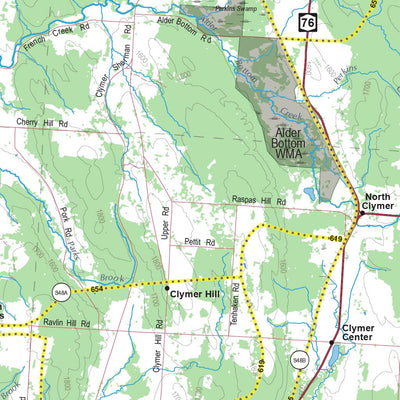 Western NY All-Outdoors Atlas & Field Guide pg. 072-073