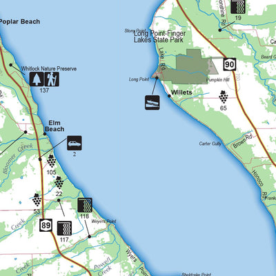 Western NY All-Outdoors Atlas & Field Guide pg. 118-119