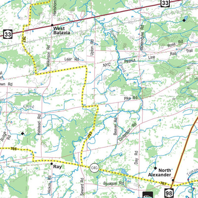 Western NY All-Outdoors Atlas & Field Guide pg. 126-127