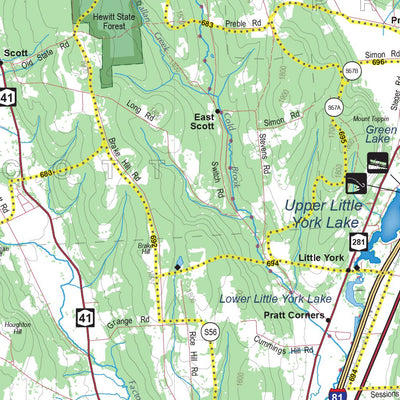 Western NY All-Outdoors Atlas & Field Guide pg. 120-121