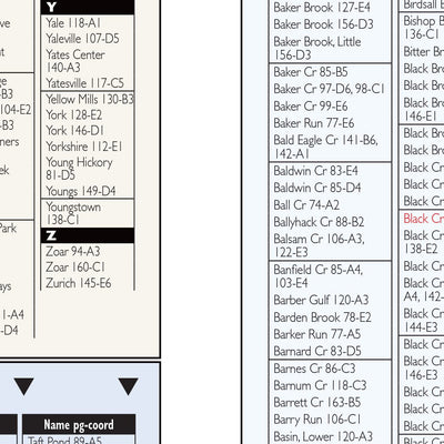 Western NY All-Outdoors Atlas & Field Guide pg. 174-175
