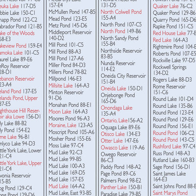 Western NY All-Outdoors Atlas & Field Guide pg. 174-175