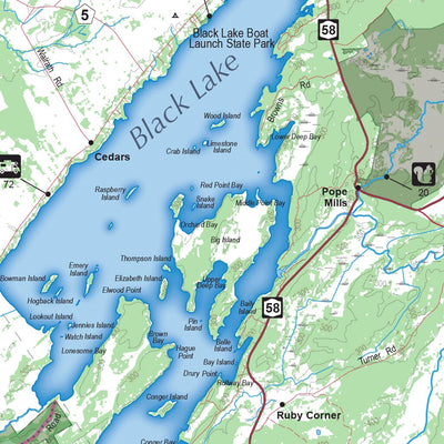 Western NY All-Outdoors Atlas & Field Guide pg. 168-169