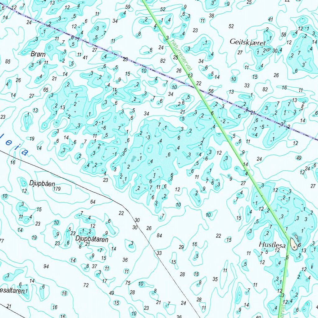 Municipality of Sømna Map by The Norwegian Mapping Authority | Avenza Maps