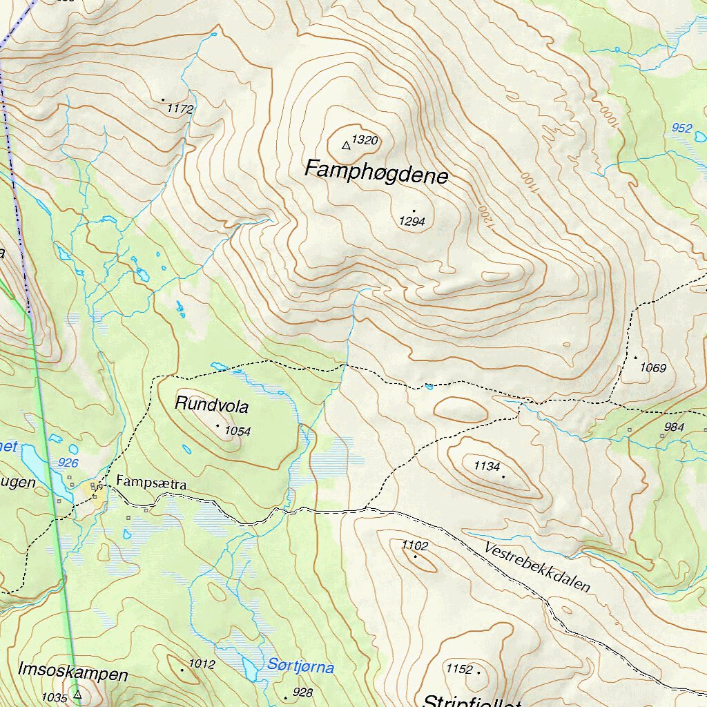 Municipality of Stor-Elvdal Map by The Norwegian Mapping Authority ...
