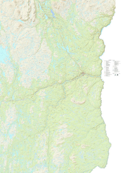 Municipality of Karasjok map by The Norwegian Mapping Authority