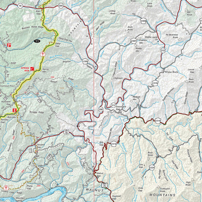 Cherokee National Forest, Unaka Ranger District East ADMIN ONLY