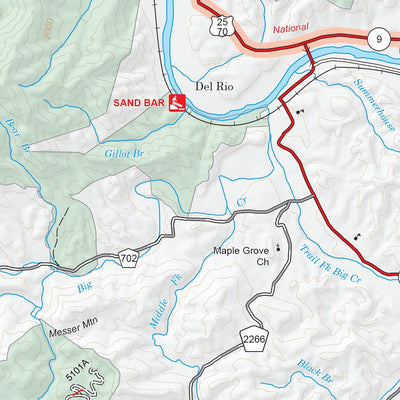 Cherokee National Forest, Unaka Ranger District West ADMIN ONLY