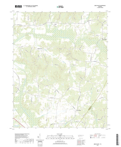 Beech Bluff, TN (2019, 24000-Scale) Preview 1