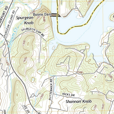 Boone Dam, TN (2019, 24000-Scale) Preview 2