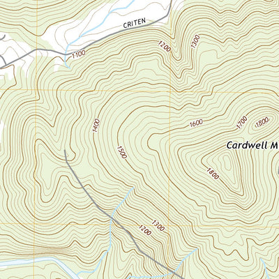 Cardwell Mountain, TN (2019, 24000-Scale) Preview 2