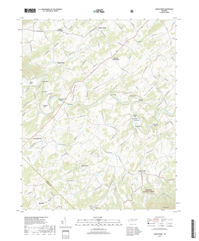 Cedar Creek, TN (2019, 24000-Scale) Preview 1