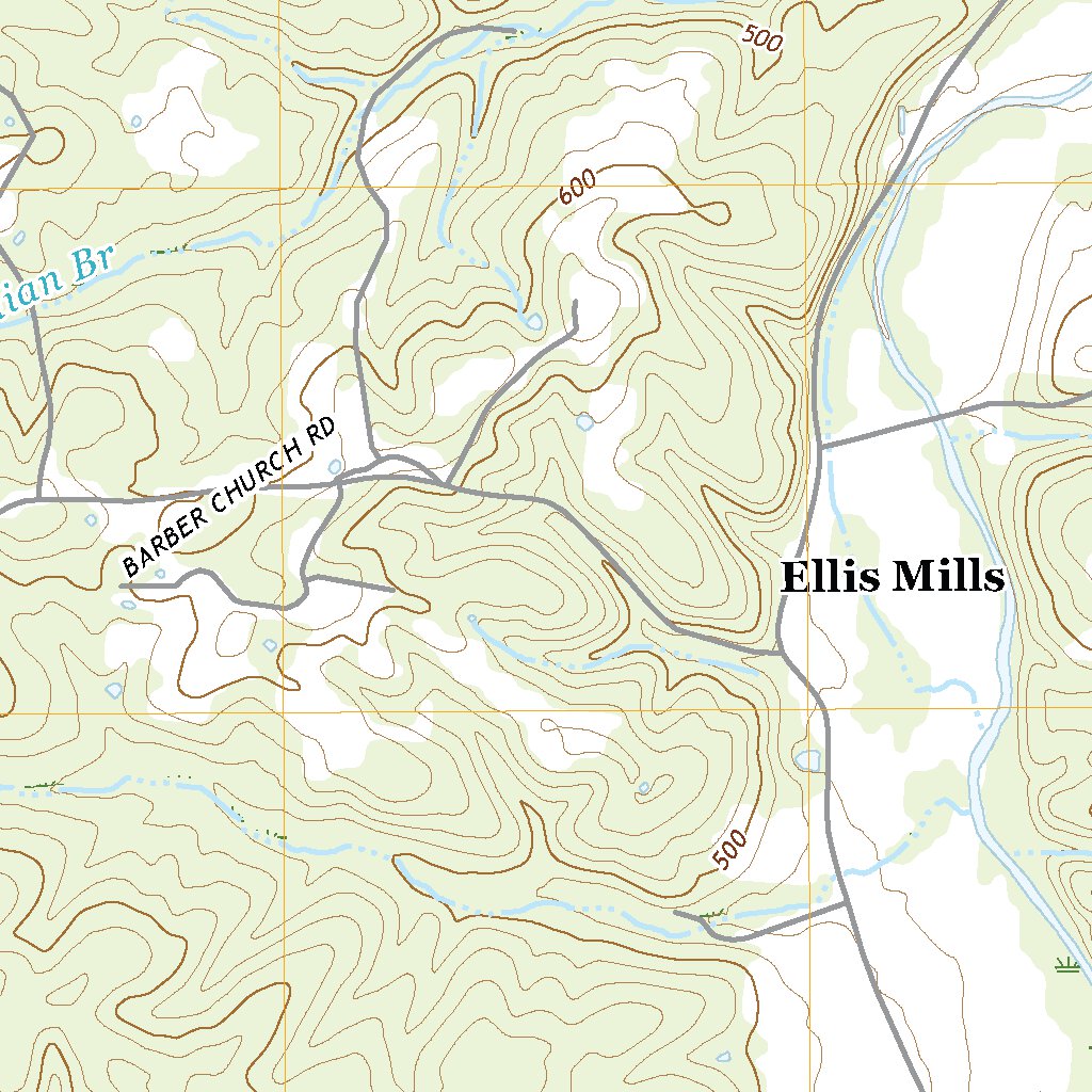 Ellis Mills, TN (2019, 24000-Scale) Map by United States Geological ...