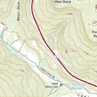 Monteagle, TN (2019, 24000-Scale) Preview 2