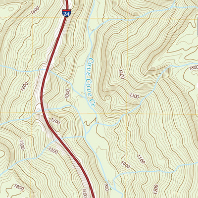 Monteagle, TN (2019, 24000-Scale) Preview 3