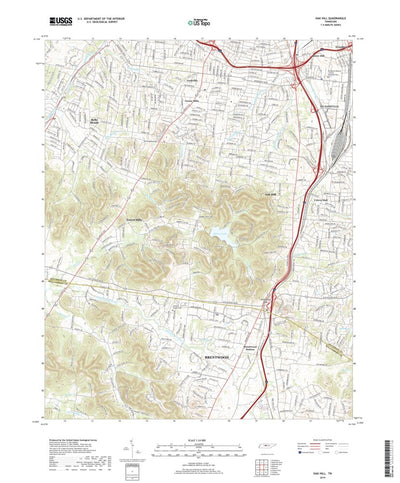 Oak Hill, TN (2019, 24000-Scale) Preview 1