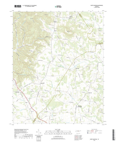 Short Mountain, TN (2019, 24000-Scale) Preview 1